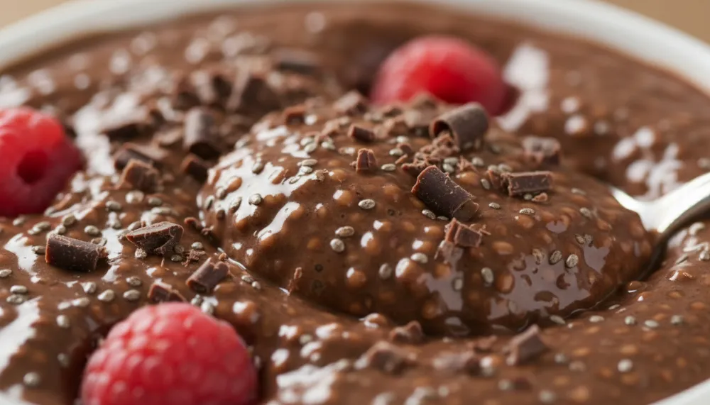 Chocolate Chia Pudding – Rich Thick and Creamy 2