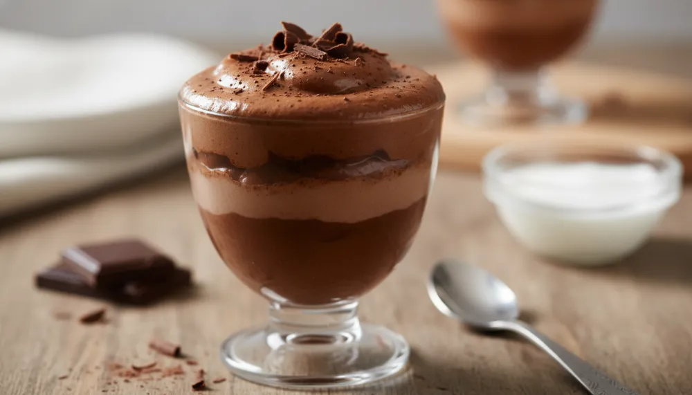 Classic Chocolate Mousse 3 Ingredients 0