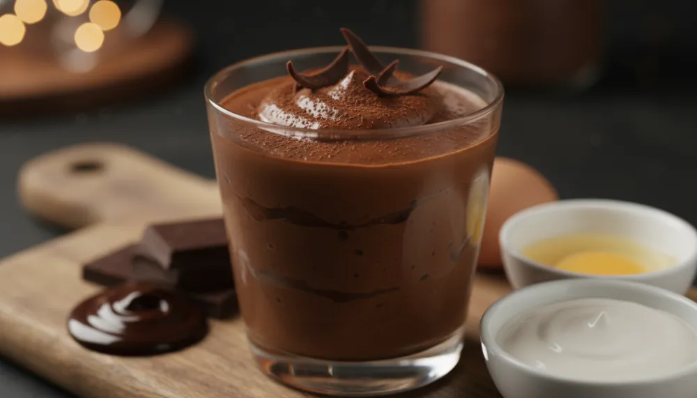Classic Chocolate Mousse 3 Ingredients 1