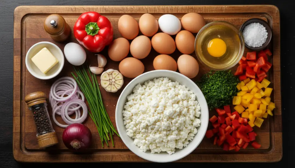 Cottage Cheese Scrambled Eggs High Protein 1