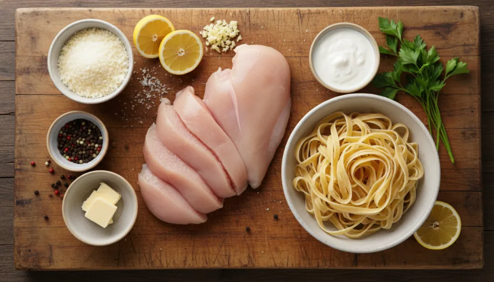 Creamy Chicken Alfredo Better Than Olive Garden 1