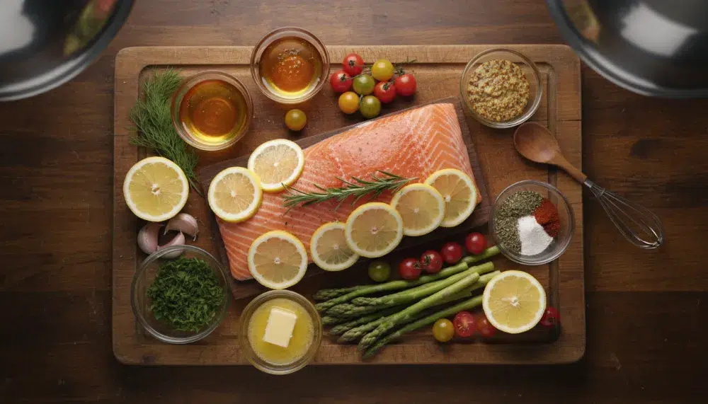 Crispy Baked Salmon with Honey Dijon 1