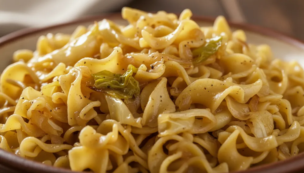 Fried Cabbage and Egg Noodles – Budget Comfort Food 2