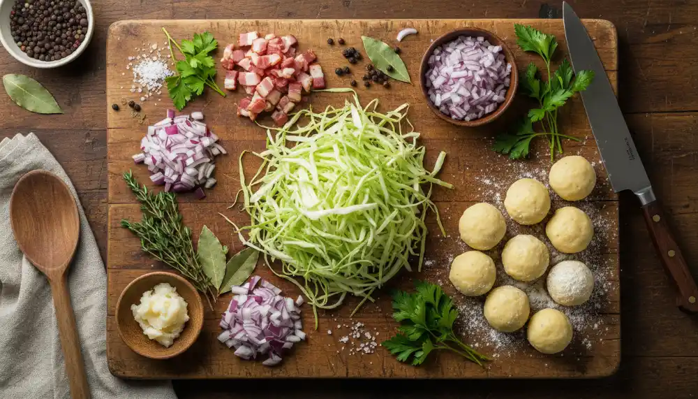 German Cabbage and Dumplings – Comfort Food Classic 1