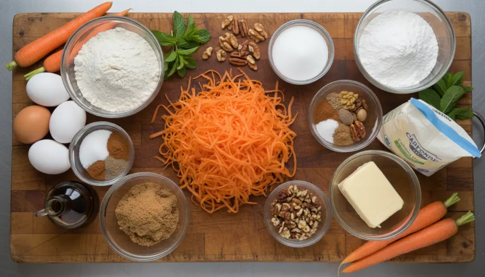 Gluten Free Carrot Cake with Cream Cheese Frosting 1