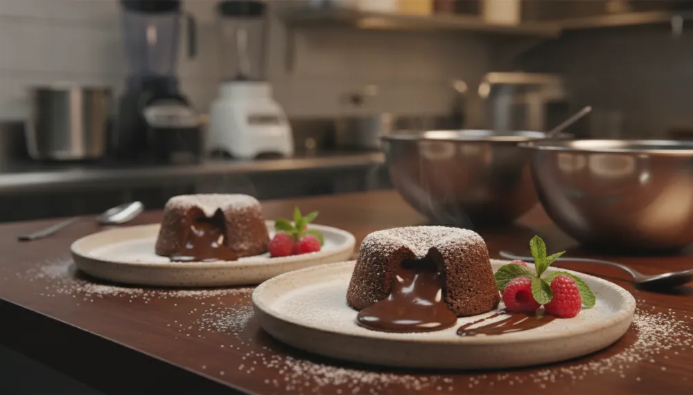 Gluten Free Chocolate Lava Cakes 0