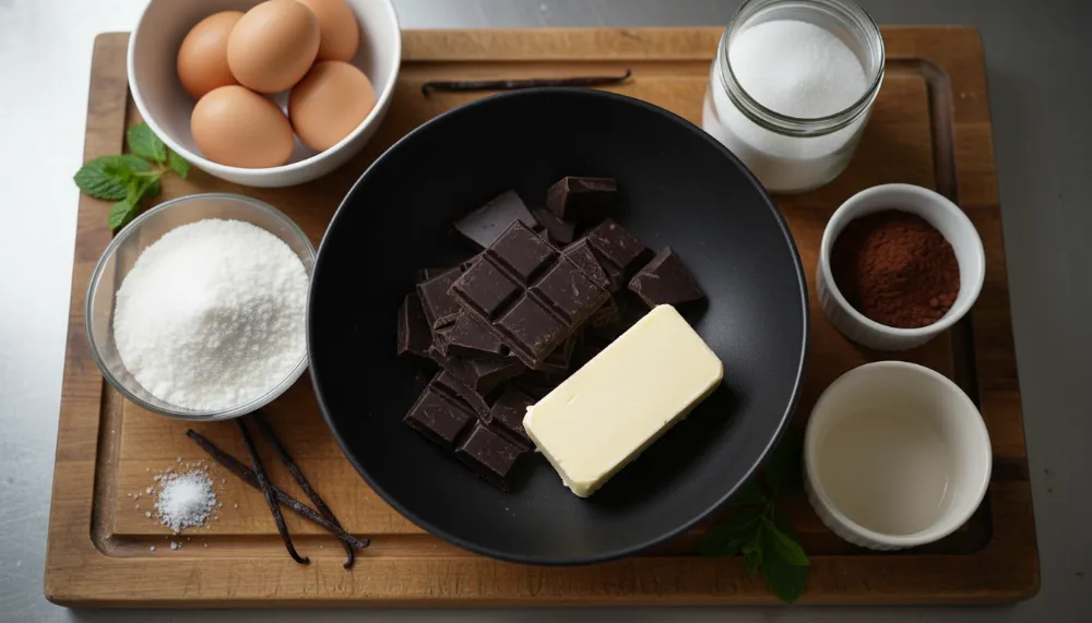 Gluten Free Chocolate Lava Cakes 1