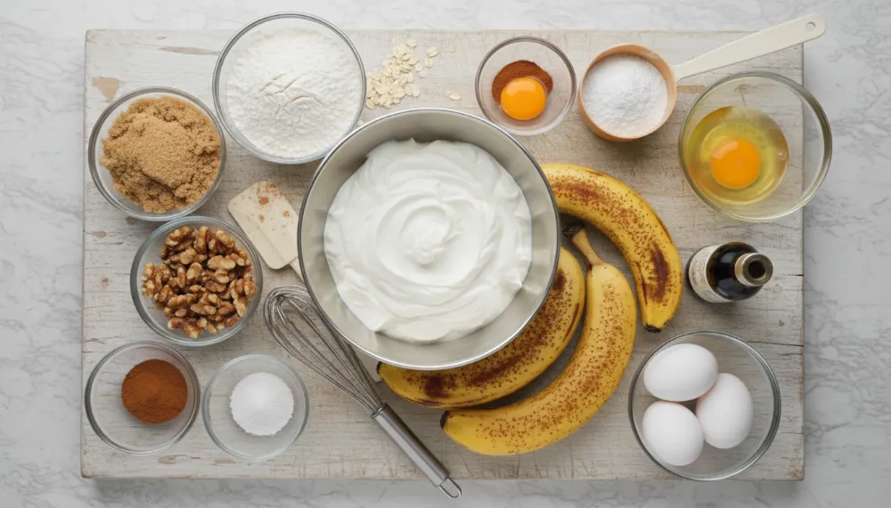 Greek Yogurt Banana Bread High Protein 1