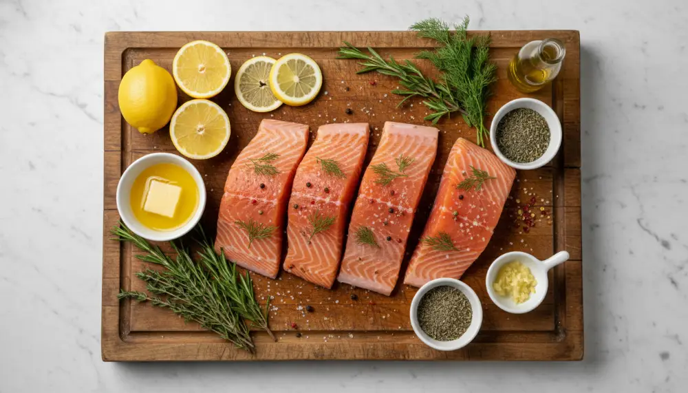 Grilled Lemon Herb Salmon 15 Minutes 1