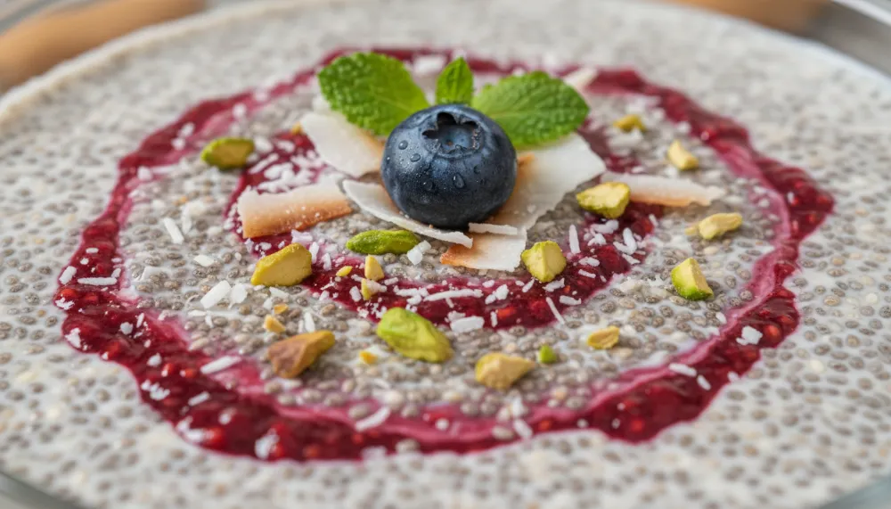 High Protein Chia Seed Pudding Overnight 2