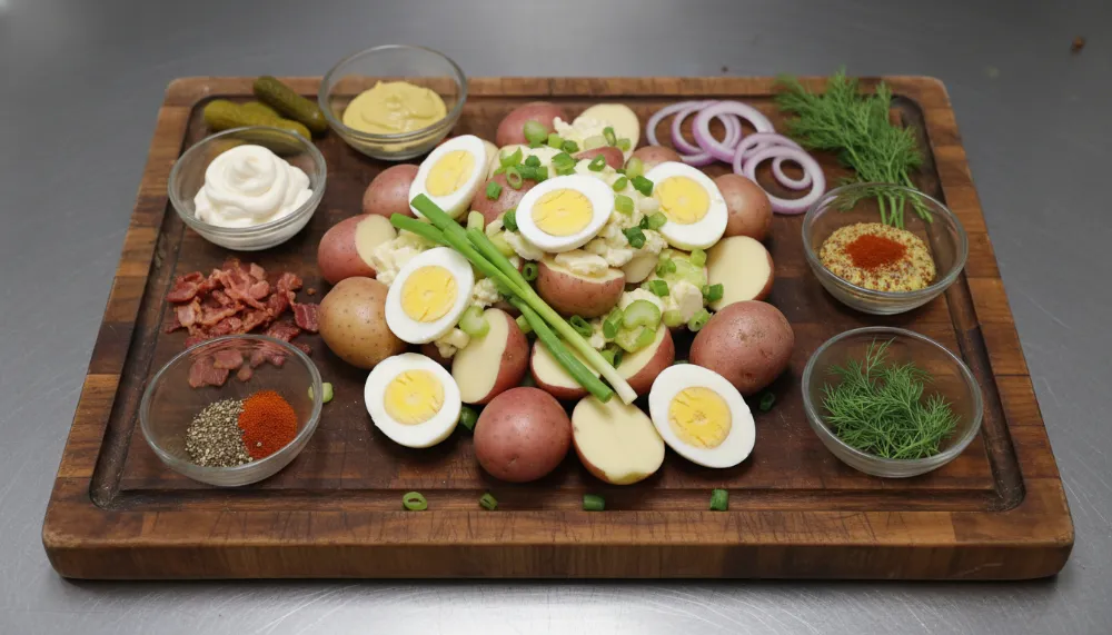 Memorial Day Potato Salad Creamy Classic 1