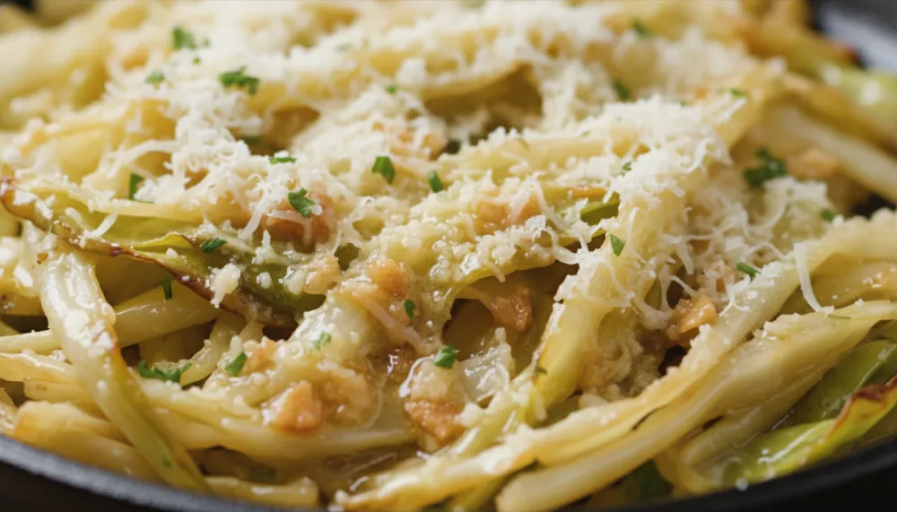Sauteed Cabbage with Garlic Butter and Parmesan 2
