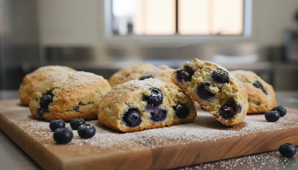 Sourdough Blueberry Scones Discard Recipe 0
