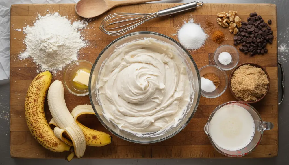 Sourdough Discard Banana Muffins 1