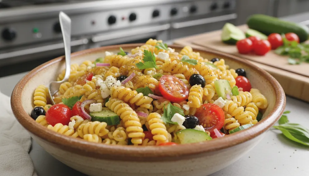 Home 6 Summer Pasta Salad with Italian Dressing 0
