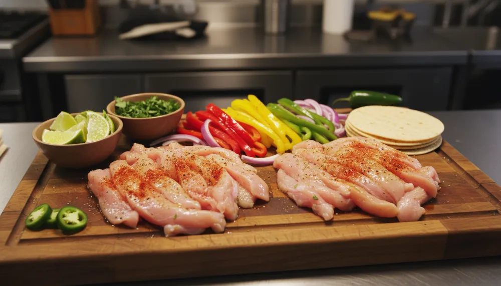 Air Fryer Chicken Fajitas Juicy Inside Charred Outside and Done In 15 Minutes 1