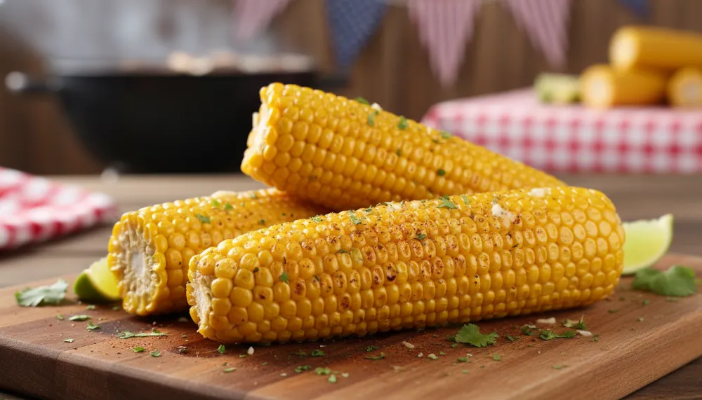 Home 5 Air Fryer Corn on the Cob – Easy BBQ Memorial Day Side 0