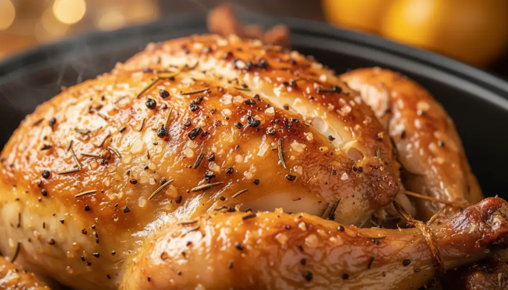 Air Fryer Whole Chicken Rotisserie Style 2