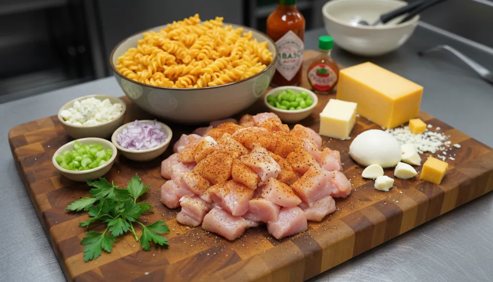 Buffalo Chicken Pasta Bake The Spicy Cheesy Dinner Everyone Begs For 1