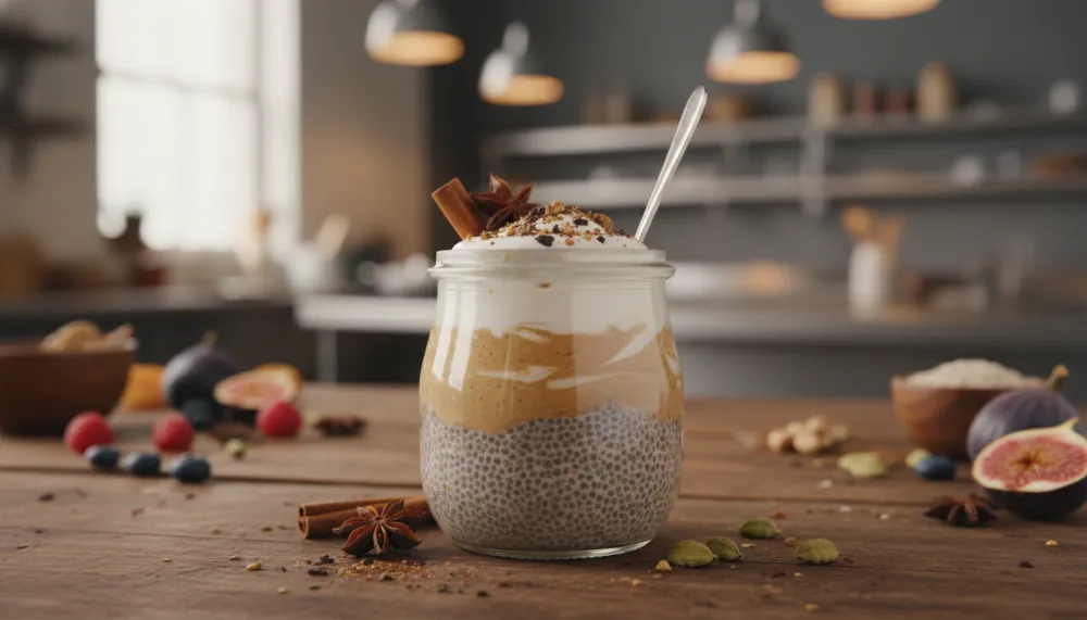 Home 1 Chai Latte Chia Pudding – Vegan Paleo Breakfast 0