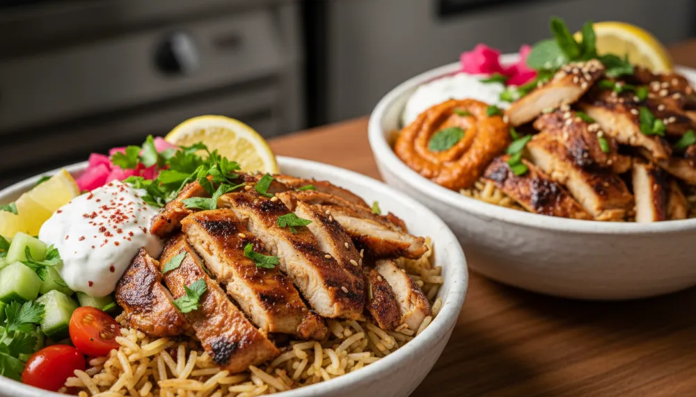 Chicken Shawarma Bowls Better Than Any Mediterranean Restaurant and Ready In 30 Minutes 2