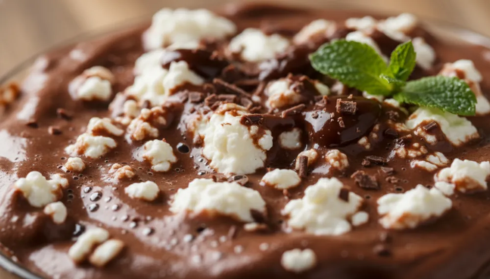 Cottage Cheese Chocolate Mousse 2