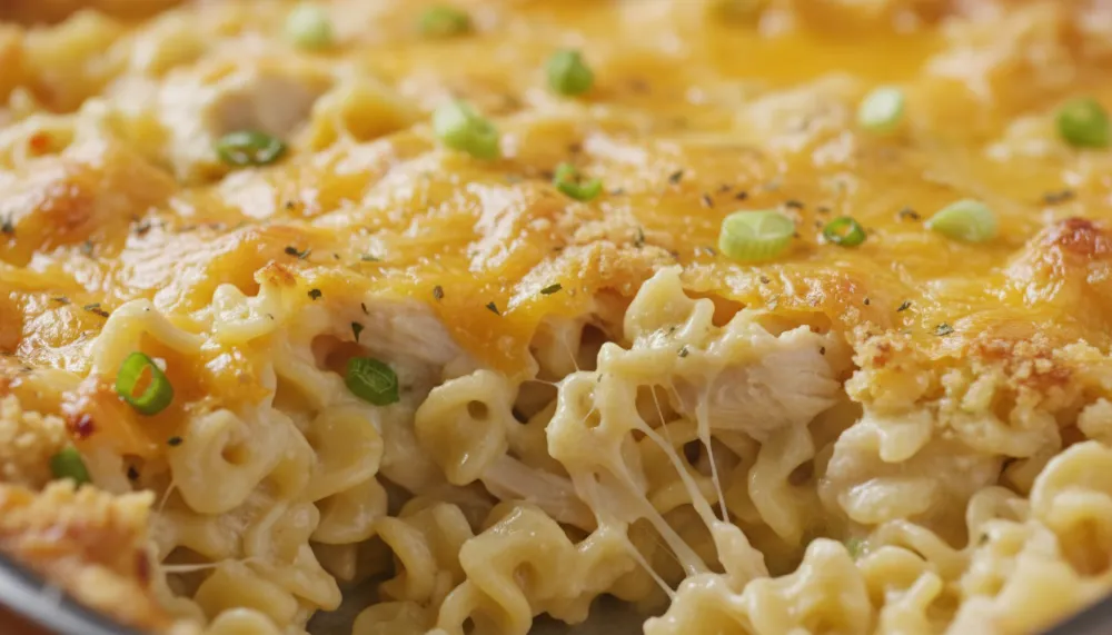 Creamy Chicken Noodle Casserole Bake 2
