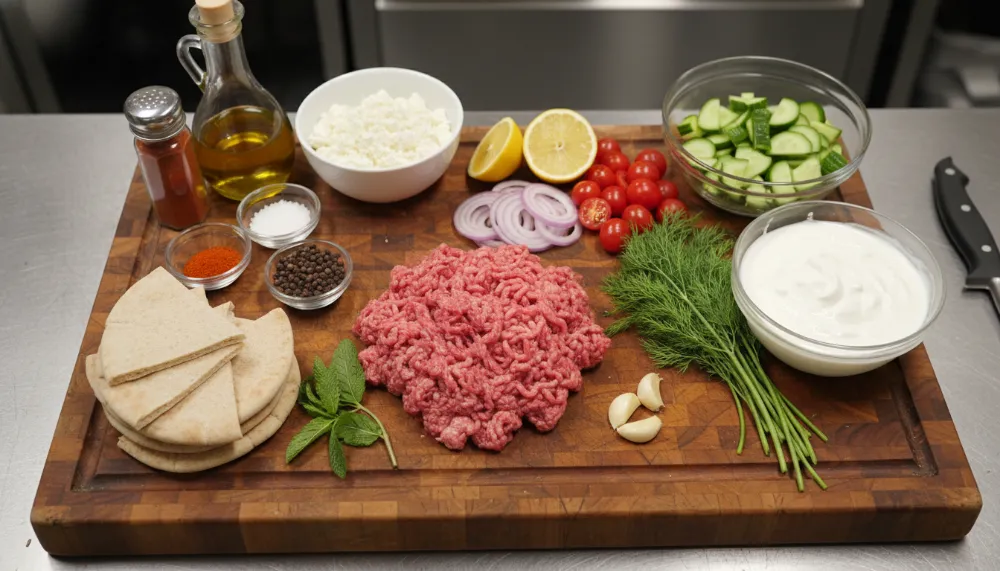 Easy Ground Beef Gyro Bowls with Tzatziki Sauce 2 Easy Ground Beef Gyro Bowls with Tzatziki Sauce 1