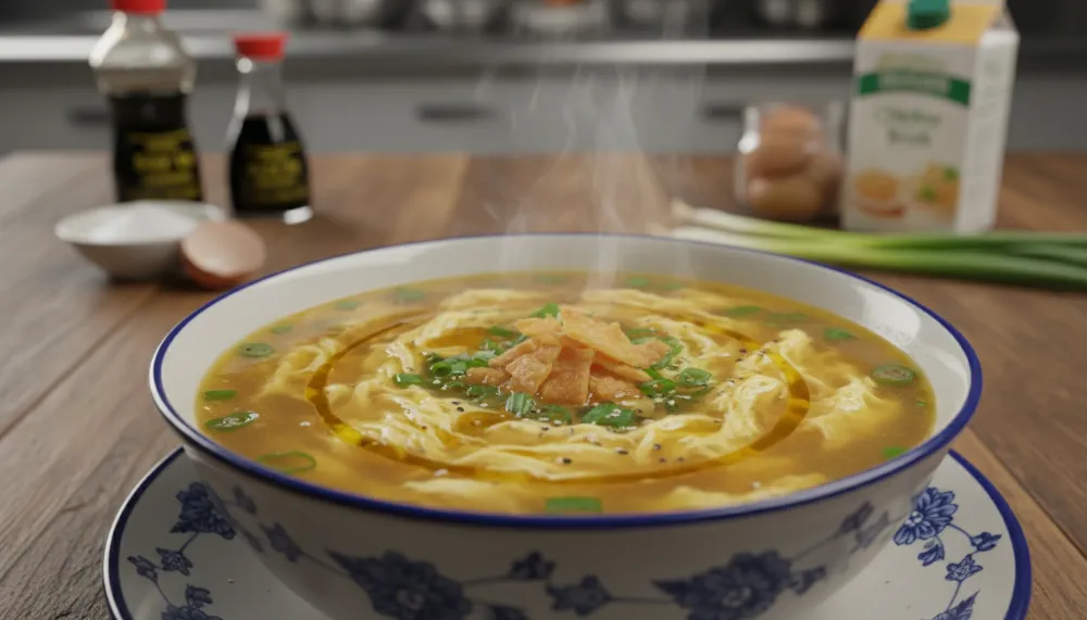 Egg Drop Soup Restaurant Style and Ready In 10 Minutes With Pantry Staples Only 0