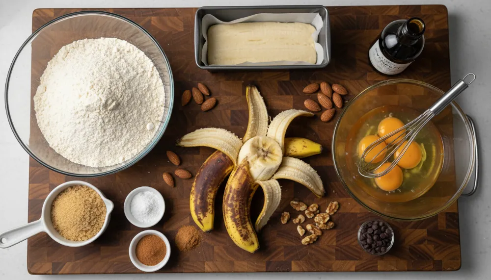 Gluten Free Almond Flour Banana Bread – Moist and Easy 1