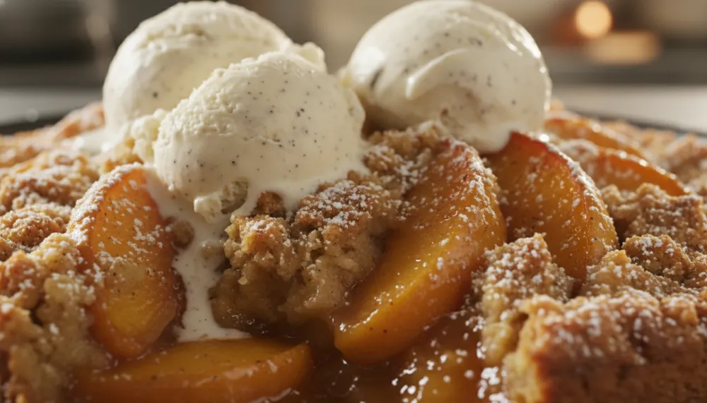 Gluten-Free Peach Cobbler, Easy Summer Dessert 3 Gluten Free Peach Cobbler – Easy Summer Dessert 2