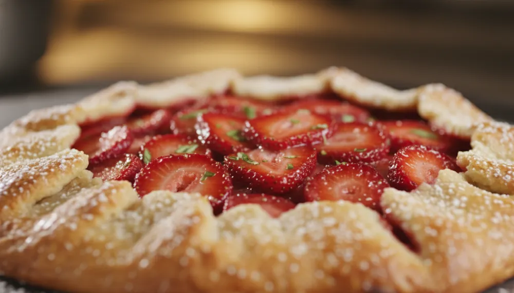 Gluten-Free Strawberry Galette – Rustic Summer Tart 3 Gluten Free Strawberry Galette – Rustic Summer Tart 2