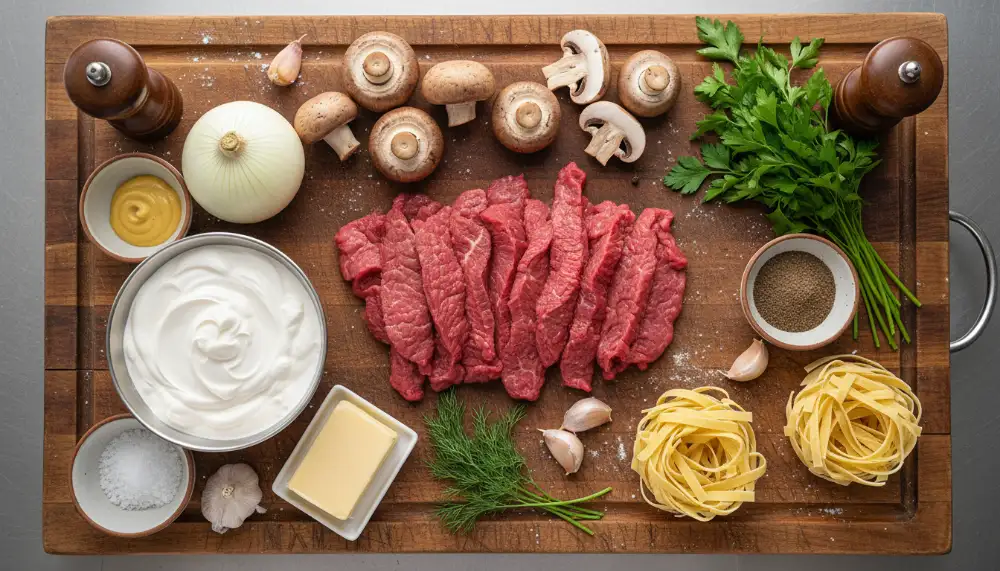 Gordon Ramsay Beef Stroganoff – Creamy 30 Min Pasta 1