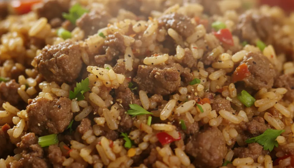 Ground Beef Dirty Rice – Cajun One-Pot Weeknight 2 Ground Beef Dirty Rice – Cajun One Pot Weeknight 2