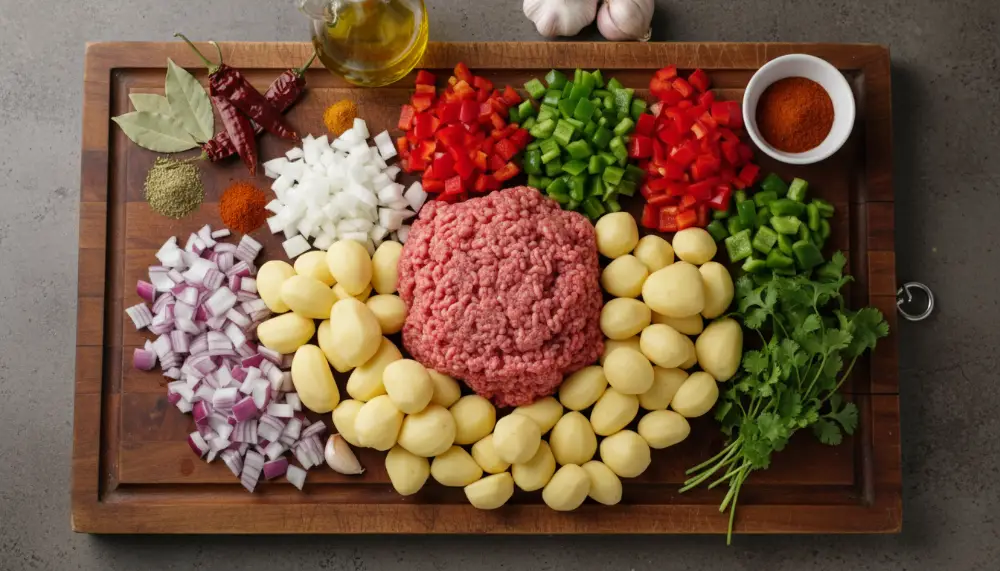 Ground Beef Mexican Picadillo with Potatoes – Quick Skillet 1