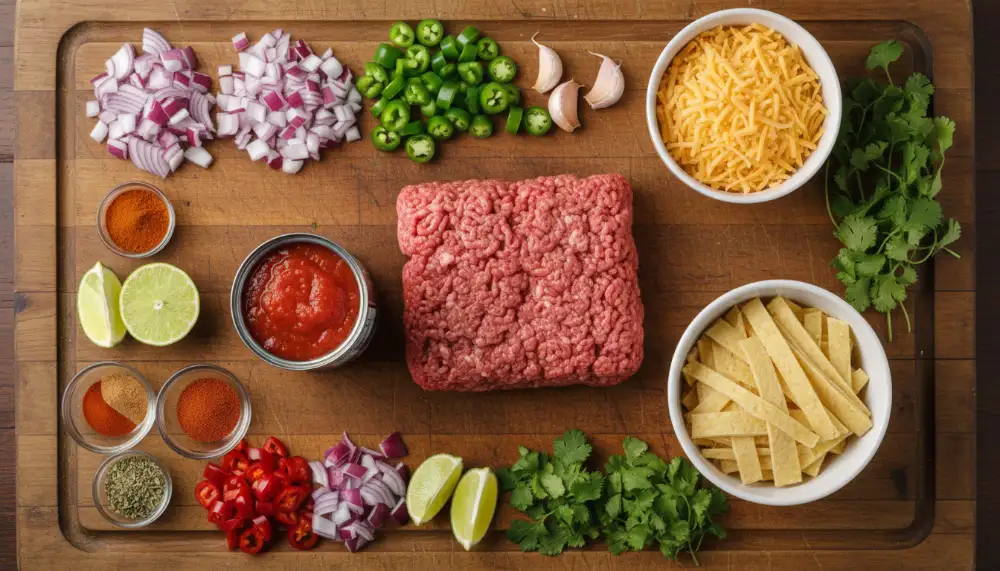 Ground Beef Taco Casserole – Tex Mex Family Bake 1