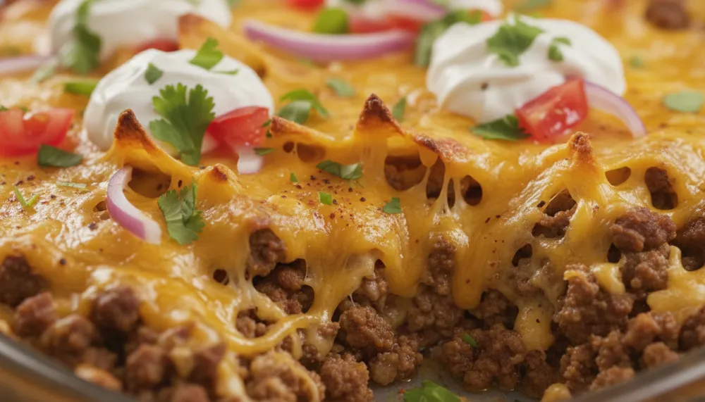 Ground Beef Taco Casserole – Tex Mex Family Bake 2
