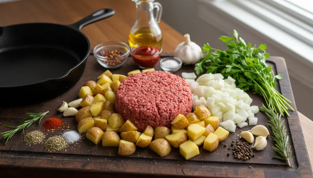 Ground Beef and Potato Skillet – Easy Weeknight 1
