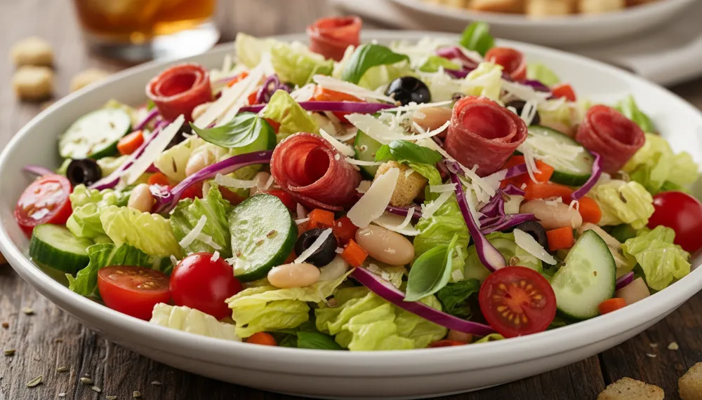 La Scala Copycat Chopped Salad with Salami and Beans 2