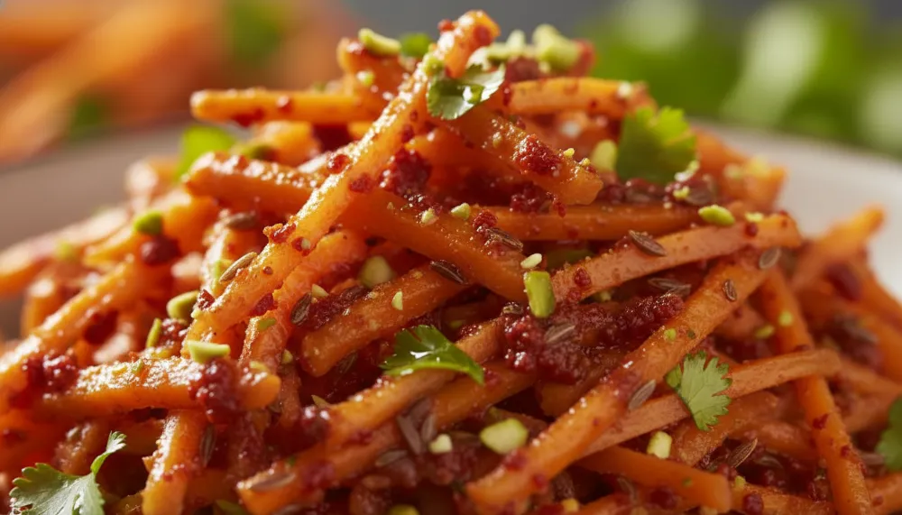 Moroccan Spiced Carrot Salad with Harissa and Cumin 2