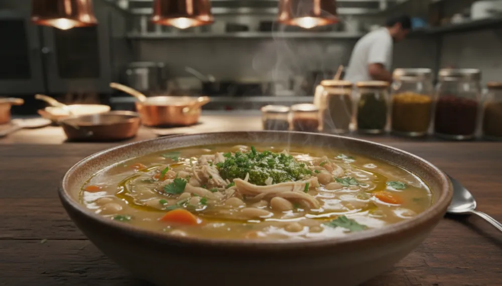 Slow Cooker White Bean and Chicken Soup 0