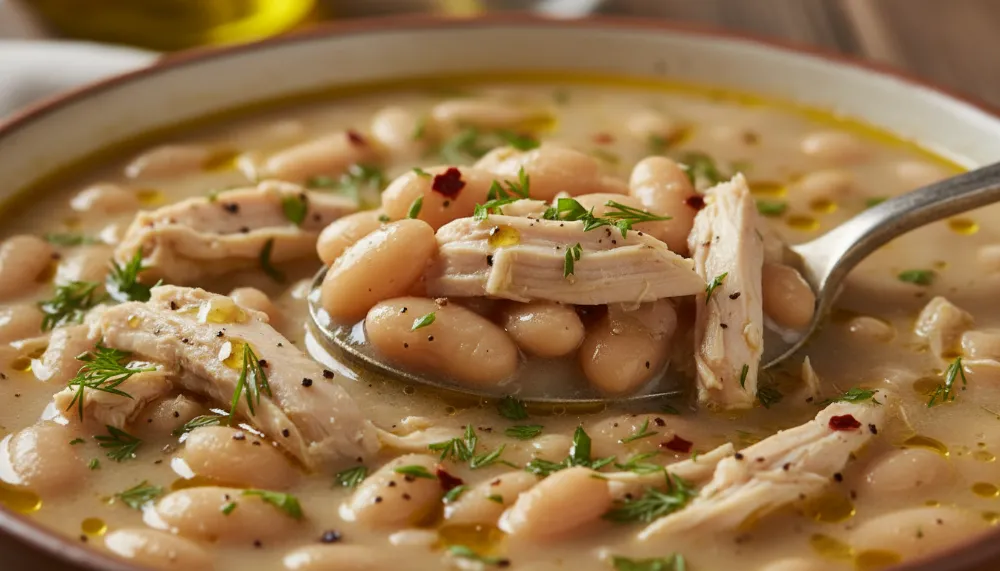 Slow Cooker White Bean and Chicken Soup 2