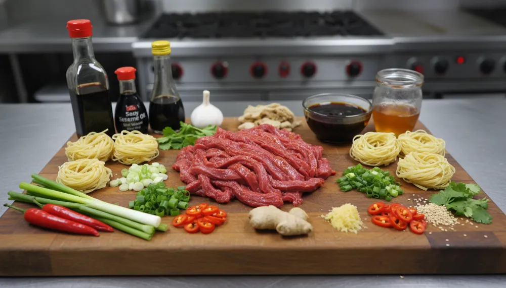 Sticky Beef Noodles with Sweet Savory Sauce – 25 Min 2 Sticky Beef Noodles with Sweet Savory Sauce – 25 Min 1