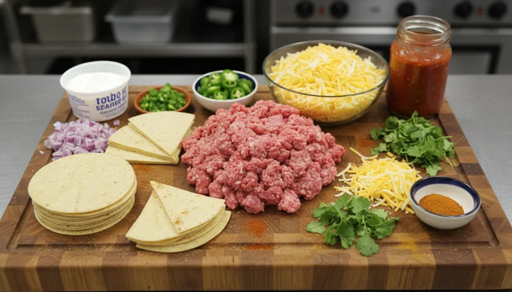 Taco Lasagna with Ground Beef – Cheesy Tex Mex Bake 1