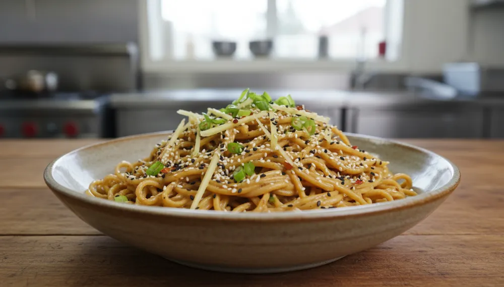 Tahini Noodles With Sesame and Ginger That Are the Most Addictive 15 Minute Dinner 0