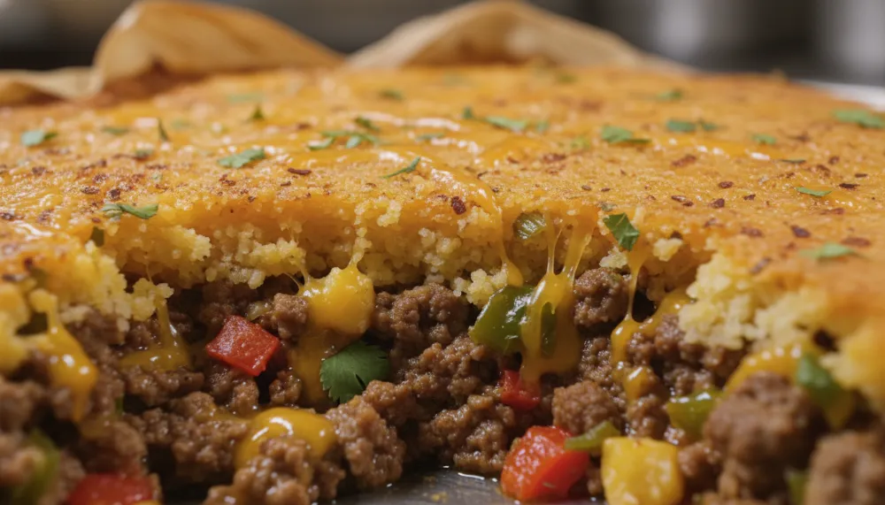 Texas Tamale Pie – Tex-Mex Ground Beef Casserole 3 Texas Tamale Pie – Tex Mex Ground Beef Casserole 2