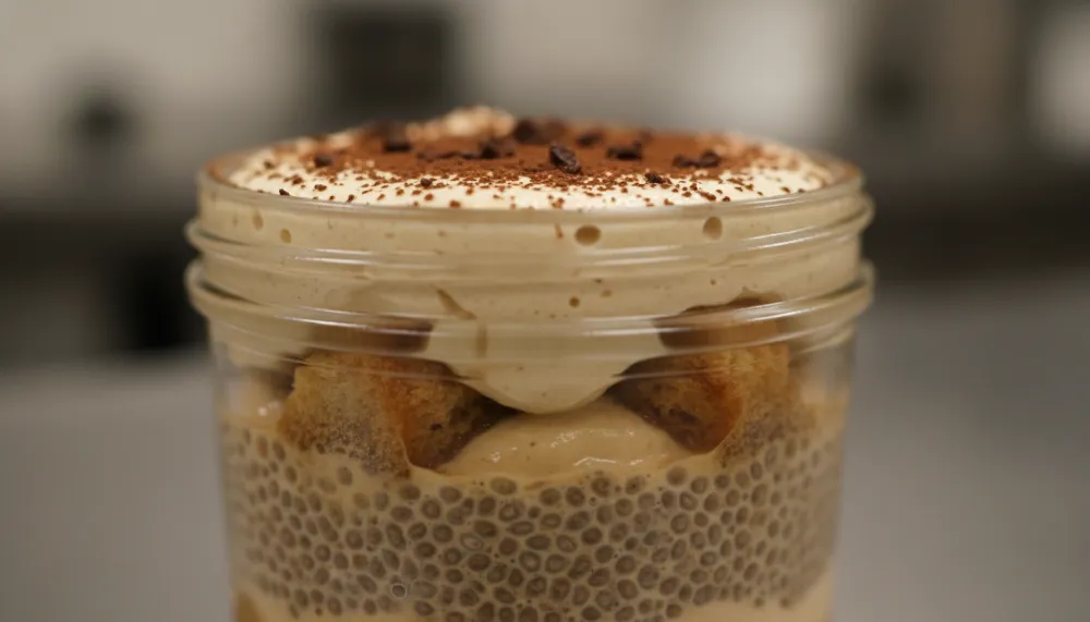 Tiramisu Chia Pudding – Viral Gluten Free High Protein 2