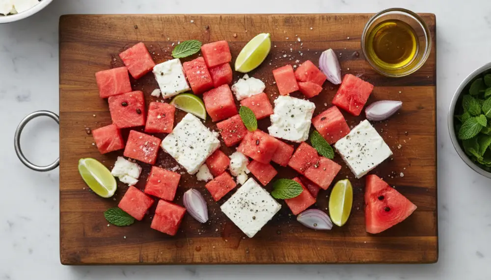 The Ultimate Watermelon Feta Mint Salad – Summer BBQ Side Dish Guide 1 Watermelon Feta Mint Salad – Summer BBQ Side Dish 1