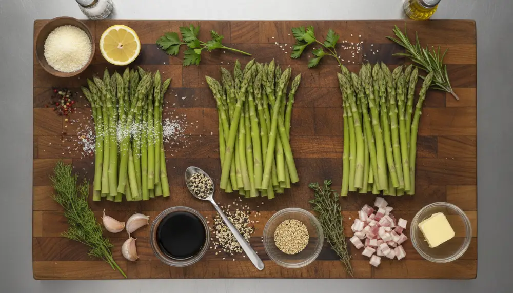 3 Ways Air Fryer Asparagus Recipe 1