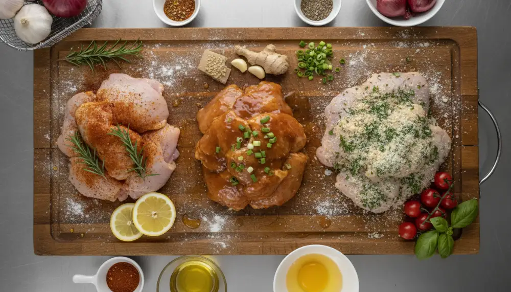 3 Ways Air Fryer Chicken Thighs Recipe: The Ultimate Guide to Crispy Perfection 2 3 Ways Air Fryer Chicken Thighs Recipe 1 1
